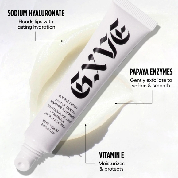 🔴 GXVE Double Dippin' 2-in-1 Color Remover & Lip Mask - Picture 2 of 2